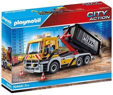 lkw playmobil|Playmobil City Action Interchangeable Truck 70444 build & play .